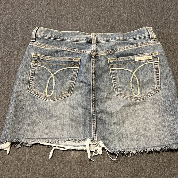 Blue denim Calvin Klein jean skirt size 7 - Picture 5 of 5
